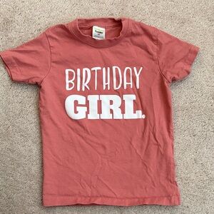 Amazon Coral Birthday Girl Tee